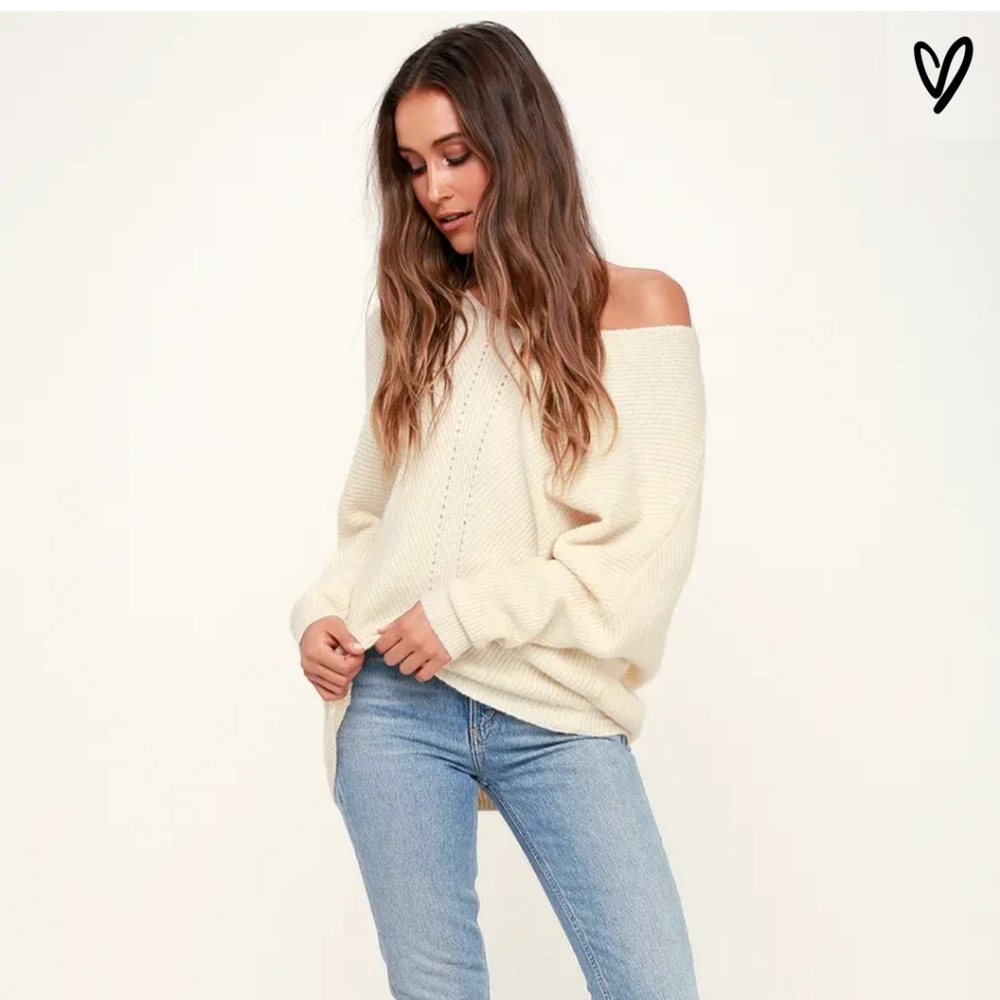 Lulu's white sweater